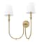 Z-Lite Jisele Rubbed Brass 2 Light Wall Sconce 4505-2S-RB - alternate 3