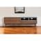 Homeroots 67in Brown Rubberwood Enclosed Storage TV Stand 473294 - alternate 2