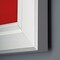 M&T Displays Enclosed Lockable Blue Felt Bulletin Showboard, 4x8.5x11 Inch Silver Aluminum 19.49x26.18 USBN1104A4X2000 - alternate 3