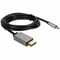 Add-On 6Ft Usb 3.1 Type (C) Male To Displayport Male Black Adapter Cable w/ USBC2DPMMAL-AA - alternate 5