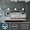 Vaxcel Willowbrook Mini Pendant Light, Matte Black, Frosted White Glass, 8-In. Wide P0461 - alternate 5