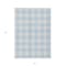 Homeroots 5' X 8' Sky Blue And Gray Plaid Washable Indoor Outdoor Area Rug 595434 - alternate 3