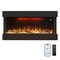 Edendirect 72 in. 5120BTU Wall Mount Electric Fireplace, 750W/1500W, Heat 400 sq. ft, Blower Heat, Remote ZR-TS72ZS-BOX - alternate 1