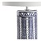Jonathan Y Sulka 27 in. Ceramic/Iron Contemporary USB Charging LED Table Lamp, Navy/Chrome, 2PK JYL6615A-SET2 - alternate 3