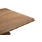 Homeroots 75" Brown Solid Wood Double Pedestal Base Dining Table 554332 - alternate 3