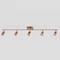 Vidalite Shura Brushed Copper 5-Light Track Light with Rotatable Heads, Integrated LED, 3000k, 2450 Lmn CE1059887 - alternate 1