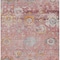 Homeroots 3' X 5' Pink Gray And Gold Floral Washable Indoor Outdoor Area Rug 604084 - alternate 3
