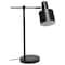 Homeroots 22" Black Metal Table Lamp With Black Globe Shade 643305 - alternate 2