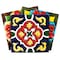 Homeroots 4" X 4" Festival Brights Mosaic Peel And Stick Removable Tiles 382869 - alternate 2
