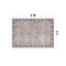 World Rug Gallery Gray Flatweave Rug - Washable Vintage Style, Neutral for Any Room 2 ft x 3 ft WR173GRAY2X3 - alternate 2