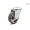 Elesa 451861-ESD Castors steel bracket ESD Mould-on polyurethane coating plate bracket 451861-ESD - alternate 1