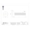 Zoro Select #10-24 x 3/4 in Slotted Fillister Machine Screw, Plain 18-8 Stainless Steel, 100 PK U51341.019.0075 - alternate 3
