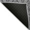 Homeroots 9' X 12' Gray Damask Washable Non Skid Indoor Outdoor Area Rug 563878 - alternate 2