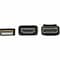 Eaton EATON, HDMI Cable, 3.3 ft, 4K, HDMI to DisplayPort, Male to Male P567-01M - alternate 2