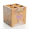 Urban Market Gibson 5.5 Inch Square Bamboo Utensil Holder in Animal and Floral Print 122889.01 - alternate 3