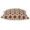 Homeroots 18" Beige and Brown Geometric Cotton Throw Pillow 529308 - alternate 2