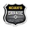 Signmission Noah's Garage I Can Fix Everything But Stupid, 6 inch X 6 inch, Plastic Sign, 2PK SHI-P-2PACK-6-490-NOAH - alternate 1