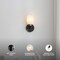 Vidalite Seren Matte Black Wall Sconce Light with Handmade Glass Shades, Modern Style Wall Lamp CE1009388 - alternate 3