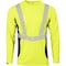 Ironwear Elastex Class 2 Hi Vis Reflective Two Tone Long Sleeve Shirt with GeoFlect Tape, Lime, 3X-Large 7143-L-B-3XL - alternate 1