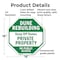 Signmission Dune Rebuilding Keep Off Dunes Priv, 18 Inch X 18 Inch, Plastic Sign OC-P-18-50 - alternate 3