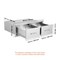 Vevor Chest of Drawers 30x20x10 Inch Stainless Steel Double KM-CTG-2302-SKU11 - alternate 3