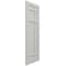 Ekena Millwork True Fit PVC San Juan Capistrano Mission Style Fixed Mount Shutters, Hailstorm Gray, 18W x 28H, PR TFP001SJ18X028ST - alternate 2