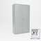 Pucel Heavy Duty Storage Cabinet with 6 in Legs & 4 Adjustable Shelves, 48 in W x 90 in H x 24 in D, Gray HDSC-4884-24-4L - alternate 1