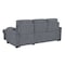 Global Furniture Usa Contemporary U0808 Dark Grey Reversible Sofa Bed U0808-DARK GREY-REVERSIBLE SOFA BED - alternate 4