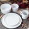 Elama Luxmatte White 20 Piece Dinnerware Set EL-LUXMATTE-WHT - alternate 6