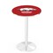 Holland Bar Stool Co 42" Chrome Arkansas Pub Table, 36" dia. Top L214C4236ArknUn - alternate 1
