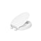 Kohler Hyten Slow Close Elongated White Plastic Toilet Seat 25875-0 - alternate 3