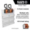 Klein Tools Wall Assembly, Blk/Gry/Org, Plastic, 1PK BC100S - alternate 1