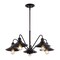 Jonathan Y Cade 27" 5-Light Metal Farmhouse Industrial LED Pendant, Oil Rubbed Bronze JYL7579A - alternate 4