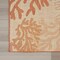 Homeroots 4' X 6' Coral And Beige Nautical Indoor Outdoor Area Rug 552504 - alternate 4