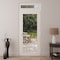 Vdomdoors Front Exterior Prehung Metal-Plastic Door Clear Glass / MANUX 8666 White Silk / Office Commercial a MANUX8666EXD-WS-W36xH80+12-LH-I - alternate 3