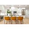 Z-Lite Fontaine 1 Light Pendant, Matte Black/Clear Water, 5.75 In W x 15 In H 7002P5-MB - alternate 3
