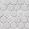 Apollo Tile Cotton White 11.8 in x 12 in Recycled Glass Matte Floor and Wall Mosaic Tile 4.92 sqft/case, 5PK APLVRE8801A - alternate 2