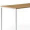 Homeroots 71" Natural and White Wood and Metal L Shape Writing Desk 543805 - alternate 5
