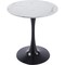 Leisuremod Bristol Round MDF Dining Table - Pedestal Base Kitchen Table, Modern Style BTBL-B35MWT - alternate 3