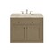 James Martin Vanities Chicago 36" Single Vanity, Walnut Whisper, w/ 3 CM Tajnar Eclos Top 503-V36-WLW-3TJR - alternate 2