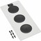 Eaton Tripp Lite series SmartRack Cable Gland Plate for NEMA-Rated Enclosure Cabinets, 3 Ports (2 in.) SRGP2KO - alternate 1