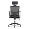 La-Z-Boy Mesh Back Molded Foam Task Chair, Supports Up to 275 lb, Black Seat/Back 60021 - alternate 6