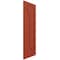 Ekena Millwork True Fit PVC San Carlos Mission Style Fixed Mount Shutters, Colorful Leaves, 18W x 44H, PR TFP001SC18X044CL - alternate 4