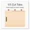 Pendaflex Manila Fastener Folders, 1/3-Cut Tab: Assorted, Expands 0.75", 2 Fasteners, Letter Size, 50PK 1006993 - alternate 4