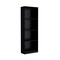 Homeroots Set of Two Black Wood Multi Tier Bookcases 546335 - alternate 2
