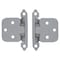 Amerock Face Frame Mount Self-Closing Cabinet Hinge For Variable Overlay Kitchen Door Retail Pack White BP7139W - alternate 2