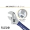 Klein Tools Adjustable Wrench, Extra-Wide Jaw, 8-Inch D509-8 - alternate 4
