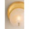 Mitzi 1 Light Paulette Wall Sconce Aged Brass/Ceramic Gossamer Ivory H1140101-AGB/CSI - alternate 3