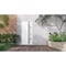 Vdomdoors Steel Door Deux 1713 White Enamel Stainless Inserts Single Modern Painted DEUX1713EXD-BEM-W36 x H80-Right-hand Inswing - alternate 1