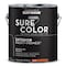 Rust-Oleum Exterior Paint and Primer, Flat, Water Base, Black 394669 - alternate 1